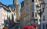 Krušné hory a Saská stříbrná stezka - Německo - Annaberg-Buchholz - v pozadí kostel sv.Anny