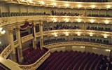 Semperova opera v Drážďanech - Německo - Drážďany - Semperoper, v hledišti