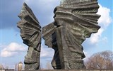Slezsko - Polsko - Katowice - památník slezských povstalců