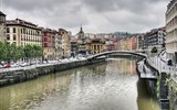Baskicko, Bilbao a San Sebastián,koupání v Atlantiku - Španělsko - Bilbao - Casco Viejo