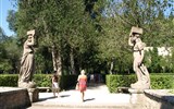 Palazzo Farnese - Itálie - Lazio - Caprarola - Palazzo Farnese, zimní zahrada