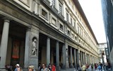 Památky Florencie a galerie Uffizi - Itálie - Florencie - galerie Uffizi, 1560-1580, úřad Cosima I., arch.Vasari