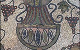 Albánie - Albánie - Butrint - zachované mozaiky z baptistéria