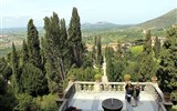 Villa d´Este - Itálie - Tivoli - výhled z Villy d´Este