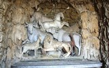 Zahrada Villa Medici (Villa di Castello) - Itálie - Florencie - Vila di Castello - jeskyně zvířat