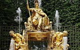 Zahrady Versailles - Francie - Versailles - fontána Triumfálního oblouku