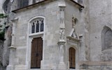 Adventní Bratislava a zámek Hof - Slovensko - Bratislava - dóm sv.Martina, jižní předsíň, 1520