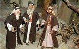 Štýr - Rakousko - Steyr - betlém F.Pöttmessera, tři beduíni, betlém koupil 1954 farář Hartl od autora
