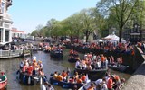 Den královny - Holandsko - Koninginnedag (Den královny) probíhá i na kanálech