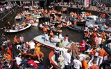 Holandsko, zahrady a Den královny - Holandsko - Koninginnedag, čas veselí a jara