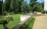 Zahradní a gastronomický festival - Německo - Branitz - terasy kolem zámku