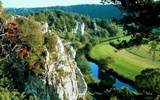 Hrady a zámky Bavorska - Německo - Naturpark Altmühltal