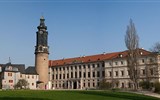 Cibulový festival ve Výmaru a nezapomenutelný Erfurt 2021 - Německo - Výmar - zámek