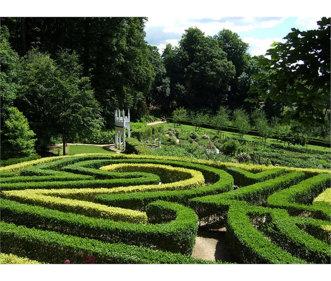 Nejkrásnější zahrady Anglie a Cotswoldská cesta - Velká Británie - Anglie - Painswick Rococco Garden