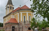 Maďarské lázně Kehida - 5denní pobyty - Maďarsko - Kehida - barokní kostel, 1747, věž přistavěna 1807