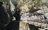Divoká krása Tyrol v Kitzbühelu s kartou - Rakousko - soutěska Kundlerklamm