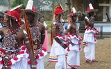 Srí Lanka, tropický ráj zvířat 2023 - Sri Lanka - Kandy, tanečníci kandyjského tance ves