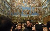 Vatikán - Itálie - Řím - Vatikán - Sixtinská kaple a nádhera Michelangelova Posledního soudu