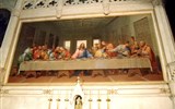 Vídeň, výstavy Max Ernst, Nizozemští mistři - Rakousko -  Vídeň, Minoritenkirche, kopie Leonarda da Vinciho Poslední večeře Páně