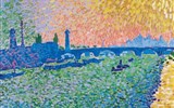 Adventní Vídeň, výstavy umění - Rakousko - V´deň - výstava Matisse a fauvisté - André Derain, Most u Waterloo, 1906
