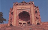 Indie - Indie - Fatehpur Sikri - Buland Darwaze - vstupní brána, 54 m vysoká
