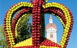 Květinové slavnosti - Itálie - Natz - Jablečný festival, Jablková koruna