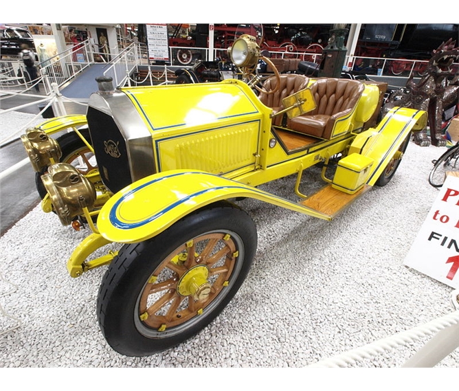 Bamberk a hradní stezkou - Německo -  Auto a Technik Museum Sinsheim - oddělení závodních automobilů