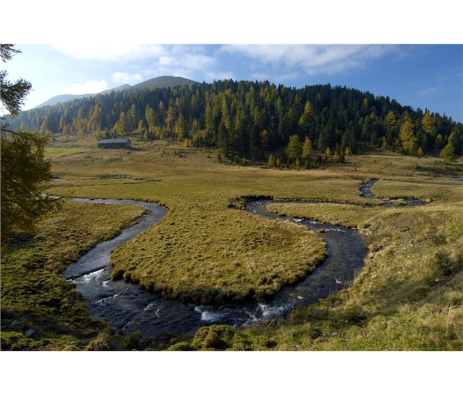 Korutany s kartou - Rakousko - národní park Nockberge