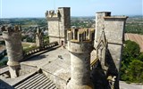 Languedoc a Roussillon, země moře, hor a katarských hradů s koupáním 2021 - Francie - Languedoc - Béziers, na střeše katedrály St.Nazaire