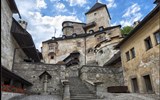 Oravský hrad - Slovensko - Oravský hrad, přes 300 let královský hrad