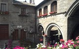 květinové slavnosti - Itálie - Lazio - Viterbo, čtvrt San Pellegrino