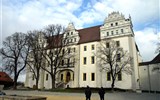 Velikonoce v Lužici, křižácké jízdy a zahrady 2023 - Německo - Lužice - Budyšín, Ortenburg, starý hrad, 1483-6 přestavěn goticky, po 1648 znovu přestavěn