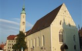 Wroclaw, Budyšín, adventní trhy 2022 - Německo - Zhořelec - Dreifaltigkeitskirche