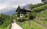 Od palem po třitisícové vrcholy 2023 - Itálie - Merano, vyhlídkové trasy nad městem
