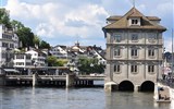 Curych - Švýcarsko - Curych - Rathausbrücke