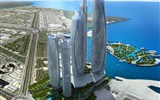 Arabské emiráty - SAE (Spojené arabské emiráty) - Abu Dhabi - moderní architektura