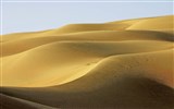 Arabské emiráty - SAE - Fujairah - písek a písek se valí v přesypech