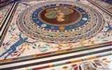 Vatikán - Řím - Vatikánská muzea - mozaika z Caracallových lázní, 206-217