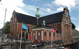 Kodaň - Dánsko -  Kodaň, Holmens Kirke,  původně nám.kovárny, 1562-3, 1619 přestavěn na kostel