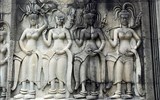 Thajsko - království bílého slona a Kambodža 2021 - Kambodža - Angkor Wat - dévas, božské bytosti