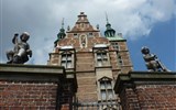 Dánsko - Dánsko - Kodaň, Rosenborg, dnes muzeum a sbírky Králov.dánské kolekce