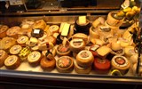 Italské puzzle - Itálie - Lazio - Sorano, bohatá nabídka sýrů