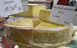 Burgundsko a gastronomie - Francie - Dijon - být ve Francii a neochutnat zdejší sýr