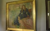 Claude Monet - Francie - Normandie - Giverny, jeden z obrazů v ateliéru Claude Moneta