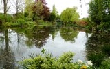 Cestovatelské puzzle po Francii - Francie - Normandie - Giverny, vodní zahrada se svým věčně se měnícím obrazem