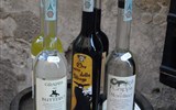 Toskánská vína - Itálie - Lazio - Pitigliano, vinná kořalka grappa