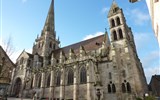 Burgundsko, Champagne, příroda, víno a katedrály 2023 - Francie - Beaujolais - Autun, sv.Lazar, pův.poutní kostel, pak katedrála, 1120-46