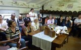 balsamico - Itálie - Modena - ochutnávka balzamikového octa, nejdřív odborný výklad