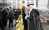 Benátky, slavný karneval a ostrovy - tam bez nočního přejezdu 2024 - Itáli - Benátky - setkávání minulosti a současnosti na karnevalu