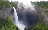 Kanada - Kanada - vodopády v Přírodním parku Wells Gray